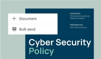 Master policy distribution with bulk send