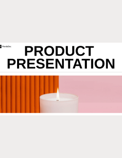 Product Presentation Template