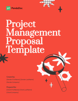 Project Management Proposal Template