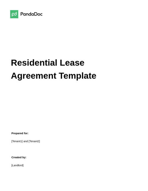 Iowa Residential Rental Agreement
