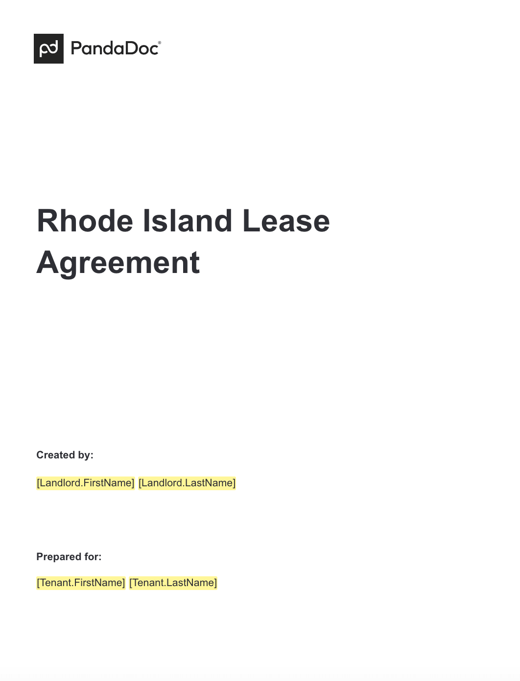 Rhode Island Lease Agreements