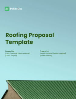 Roofing Proposal Template