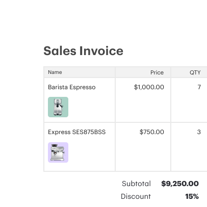 Sales Invoice