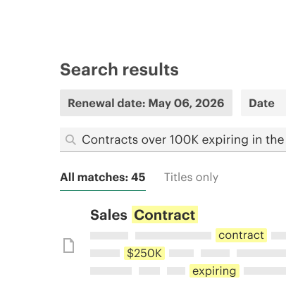 Search Contract Details