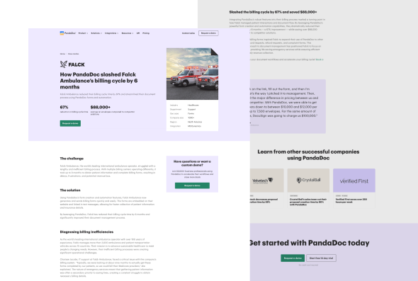 Selfservise Template: Customers Case Study