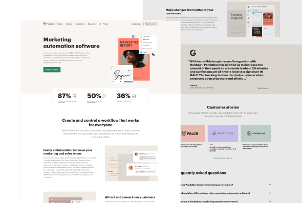 Selfservise Template: Marketing Automation Software