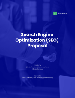 SEO Proposal Template