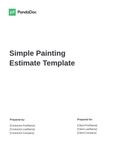 Painting Proposal Template Get Free Sample