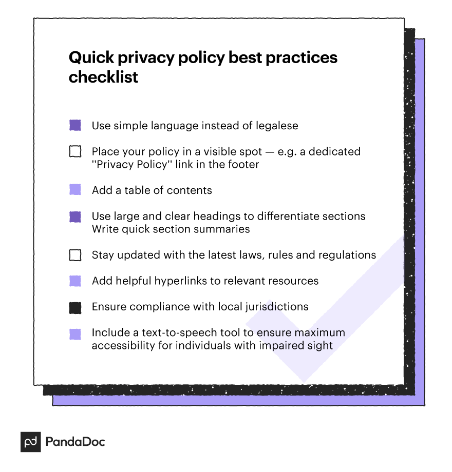 How to create a privacy policy that protects your company and your