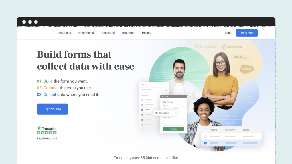 123 form builder free trial