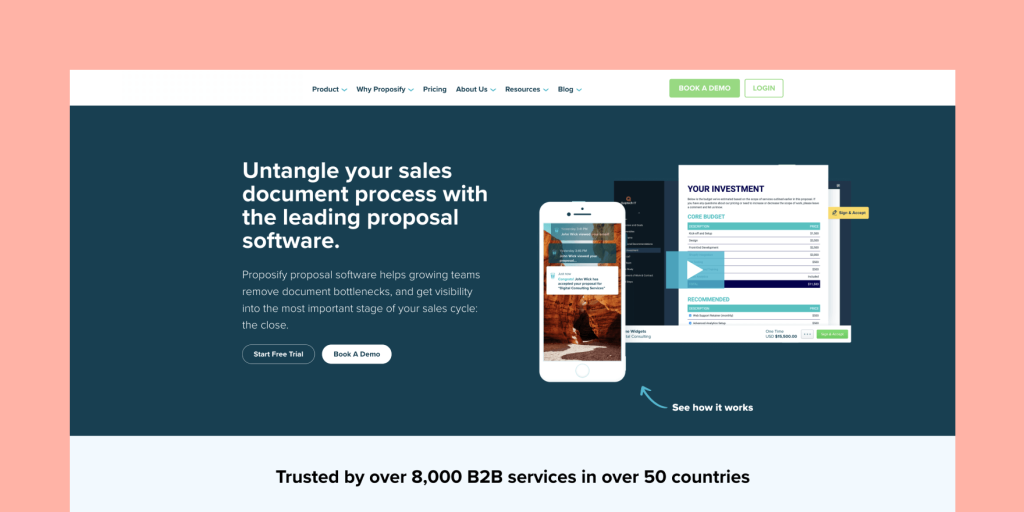 Business Proposal Software - Automated Proposal Generator - Pandadoc