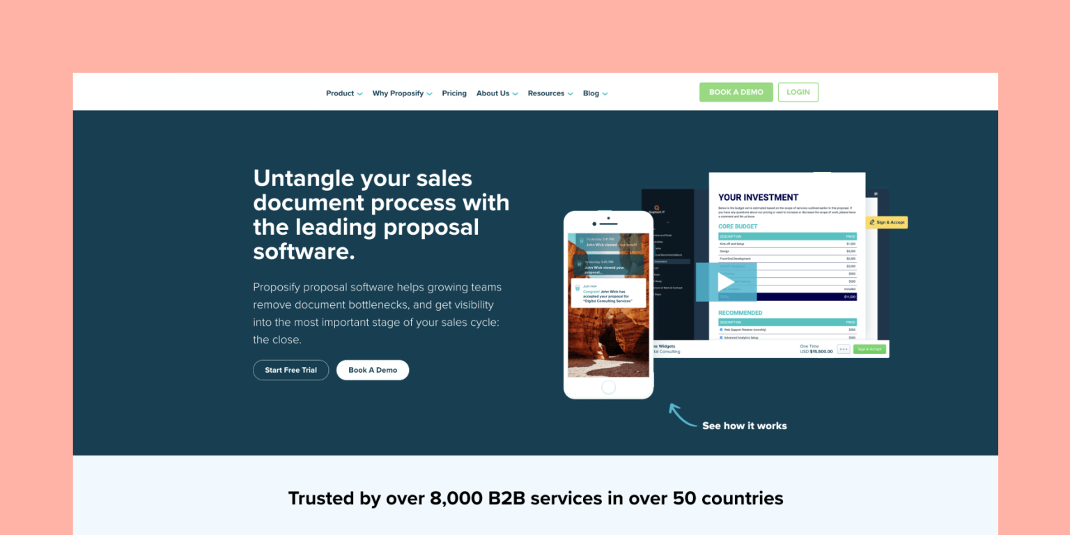 10 Best Proposal Automation Software & Apps for Small Businesses Features & Reviews Pandadoc