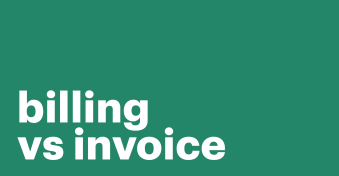 Invoice vs. billing: Synonyms or distinct document types?