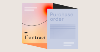 Learn the difference between purchase orders and contracts