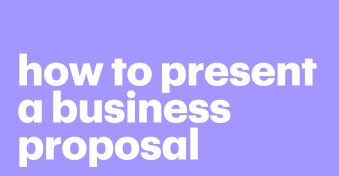 How to present a business proposal
