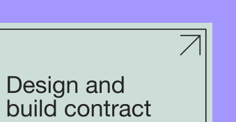 Use design and build contracts for seamless project delivery