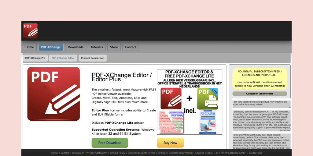 PDF-Xchange Editor