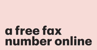 How to get a fax number online