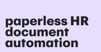 Turning your HR department into a paperless one