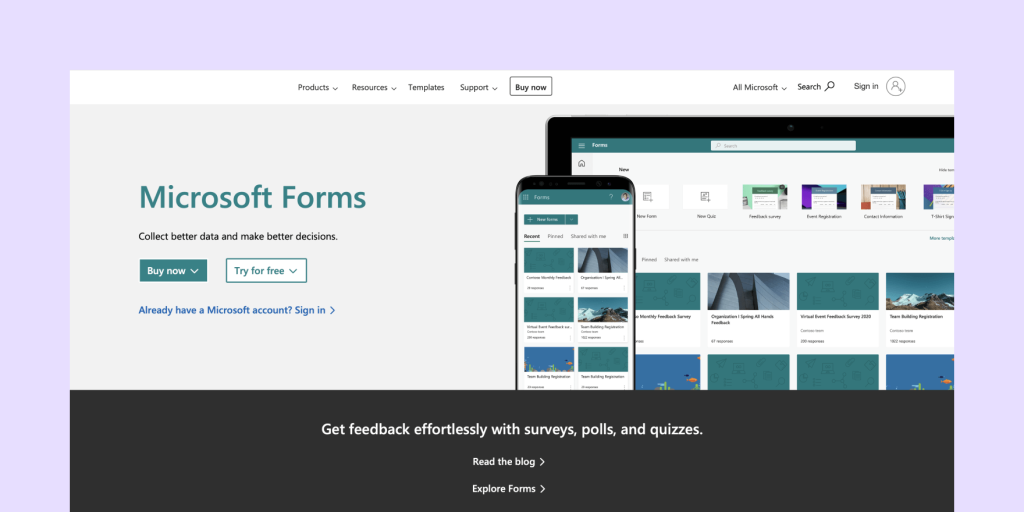 Microsoft Forms