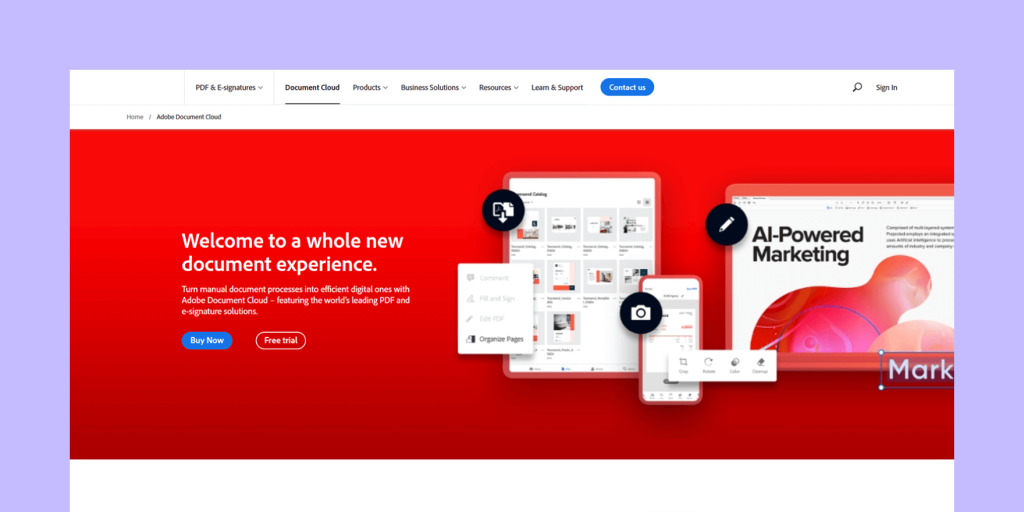 Adobe Document Cloud