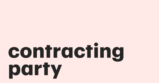 Contracting party comprehensive guide with definition, types, identifications, and examples