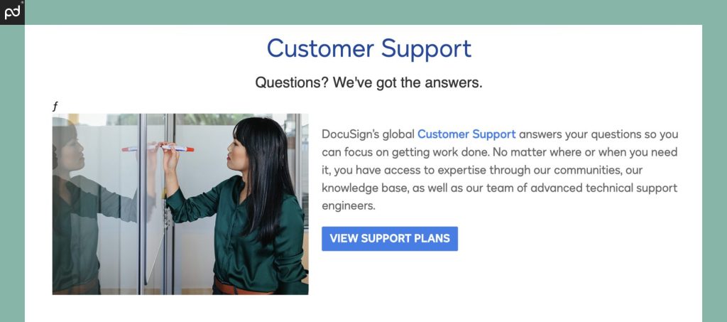 docusign support