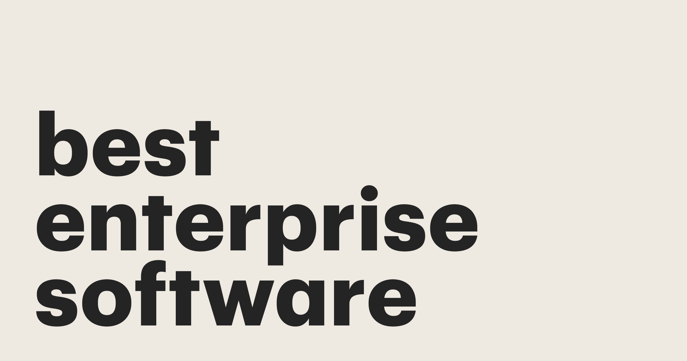 Top 11 best enterprise software companies to adopt in 2023