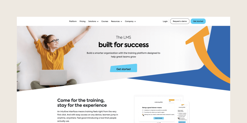 Talent LMS; an enterprise software company specializing in training
