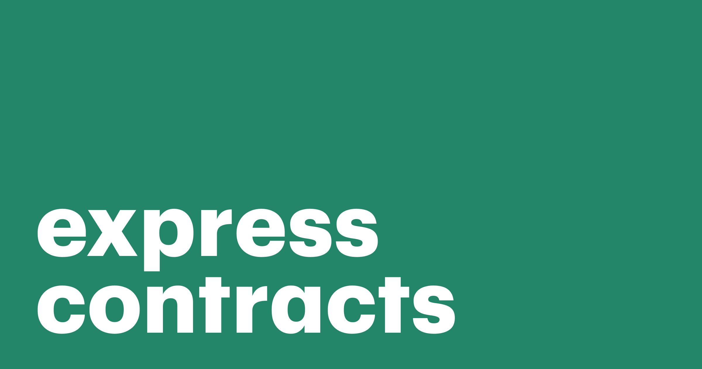 Express Contract Definition Under Law