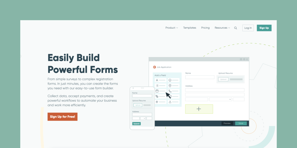 Cognito Forms: Easily build powerful forms. Sign up for free.