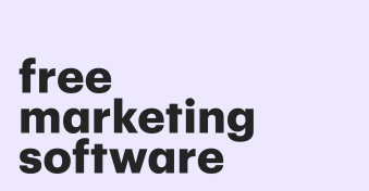 Free 14 marketing software tools for small businesses in 2024