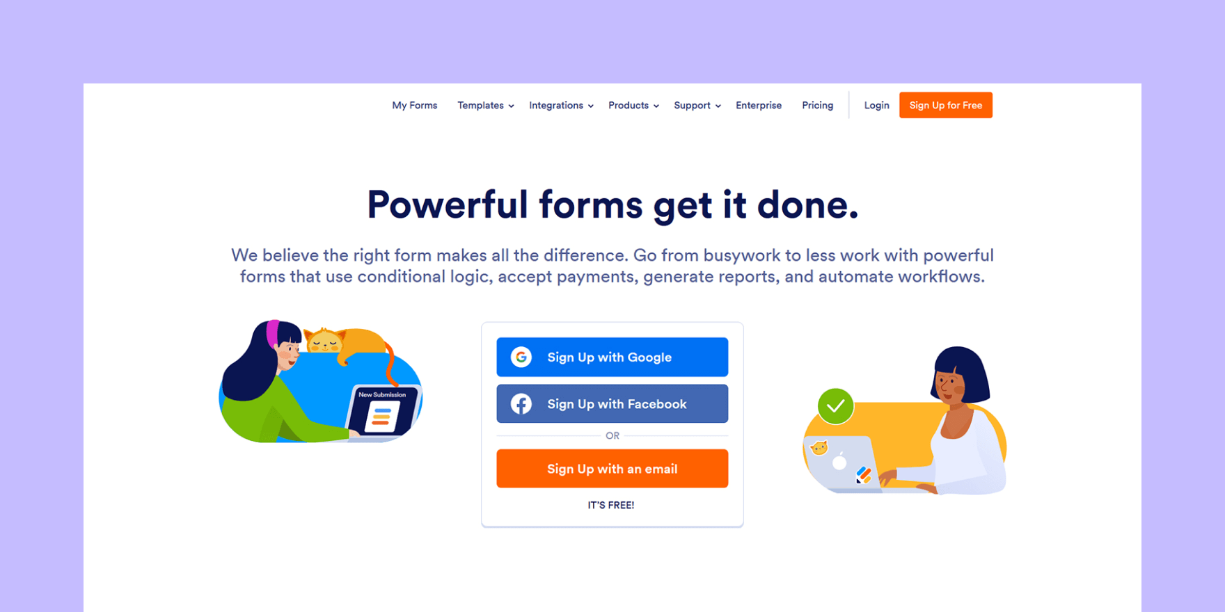 Jotform Review And Rating: Pricing, Features - Pandadoc