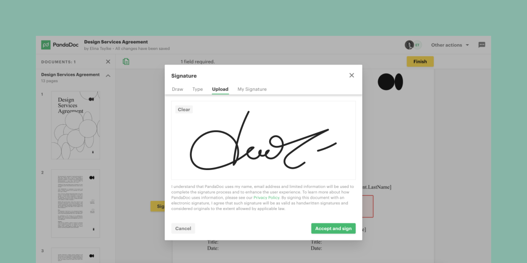 PandaDoc eSignature