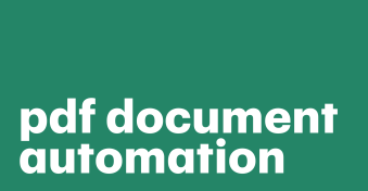 How PDF document automation can help your business grow