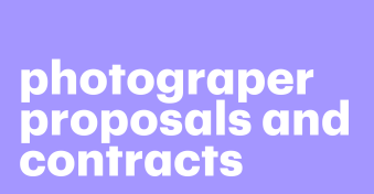 12 free photography proposal and contract templates (for agencies and freelancers)