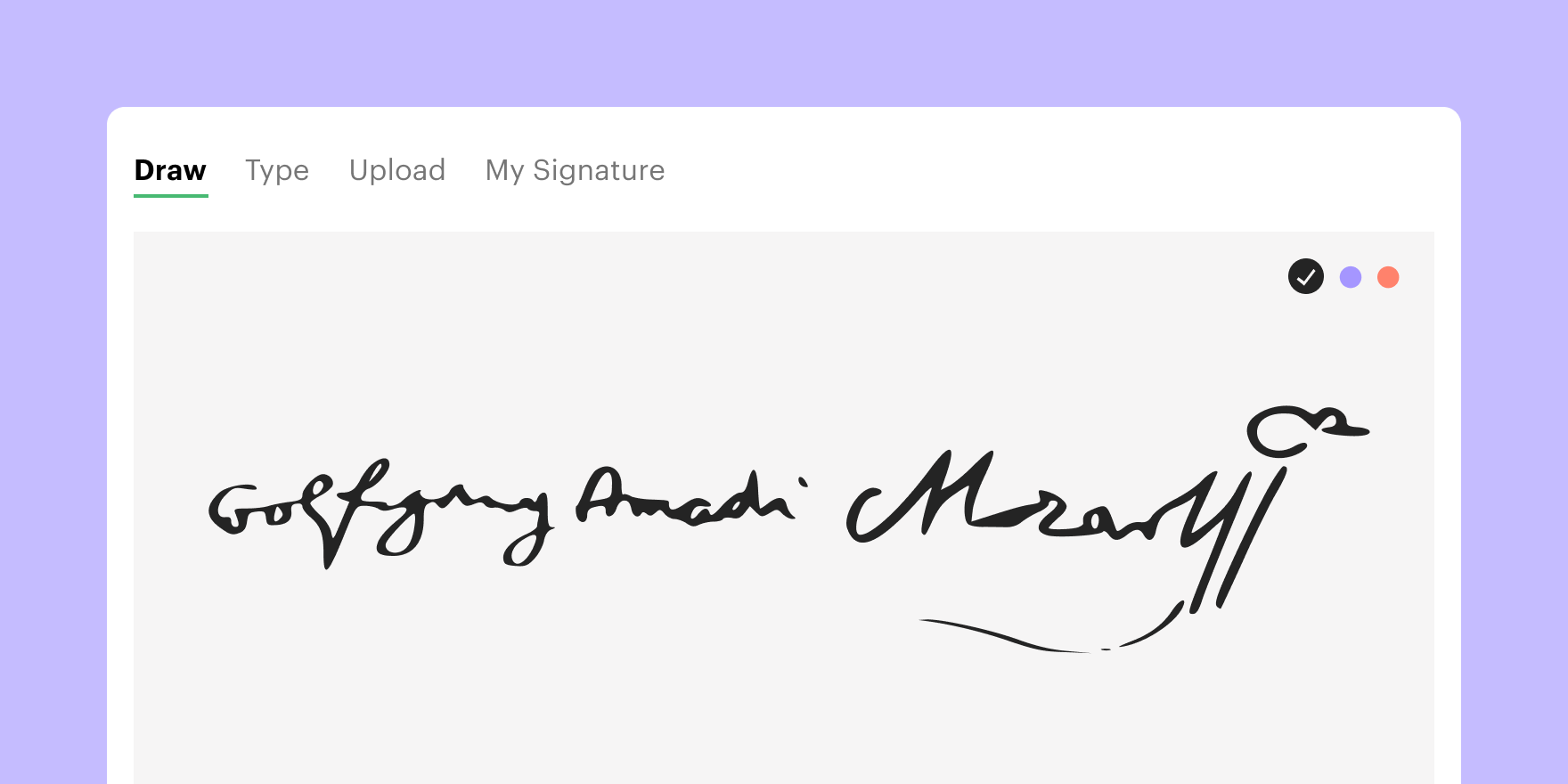 Different Signature Styles, Types of Signatures - Pandadoc