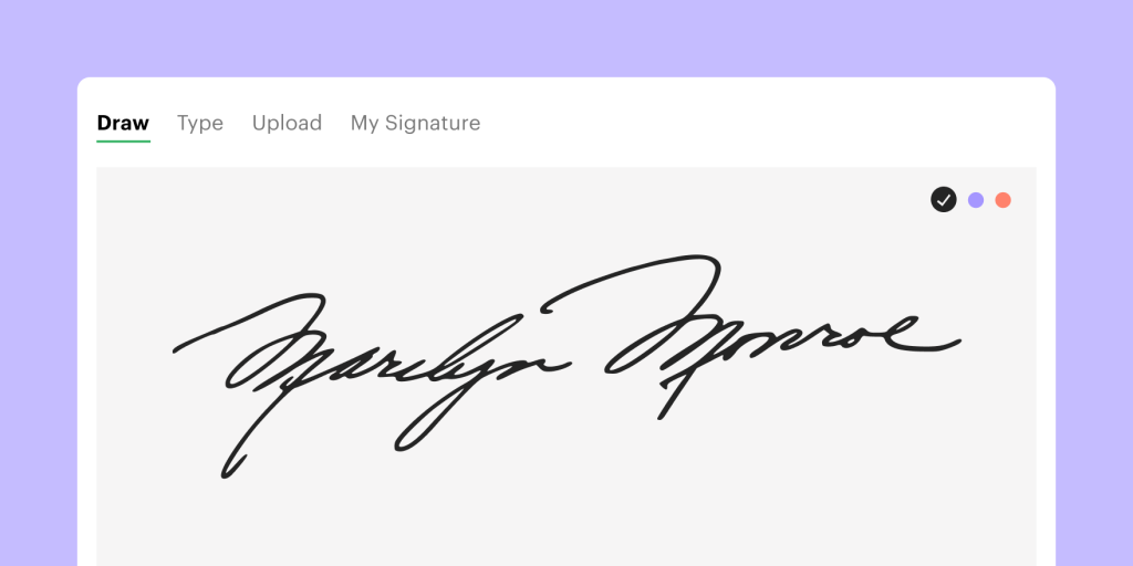 Signature