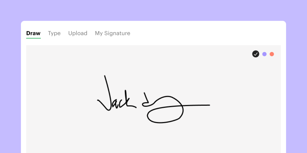 Jack Dorsey signature