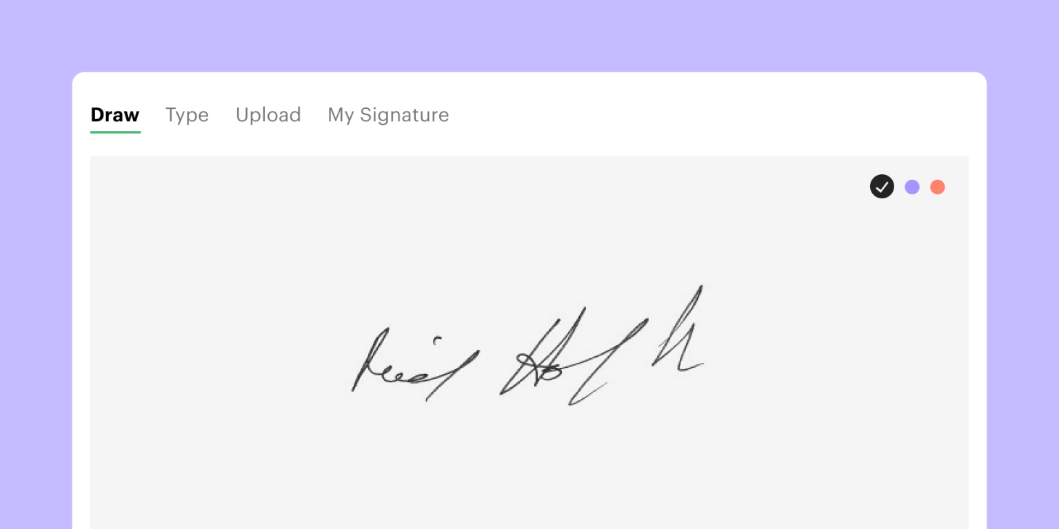 Different Signature Styles, Types of Signatures - PandaDoc