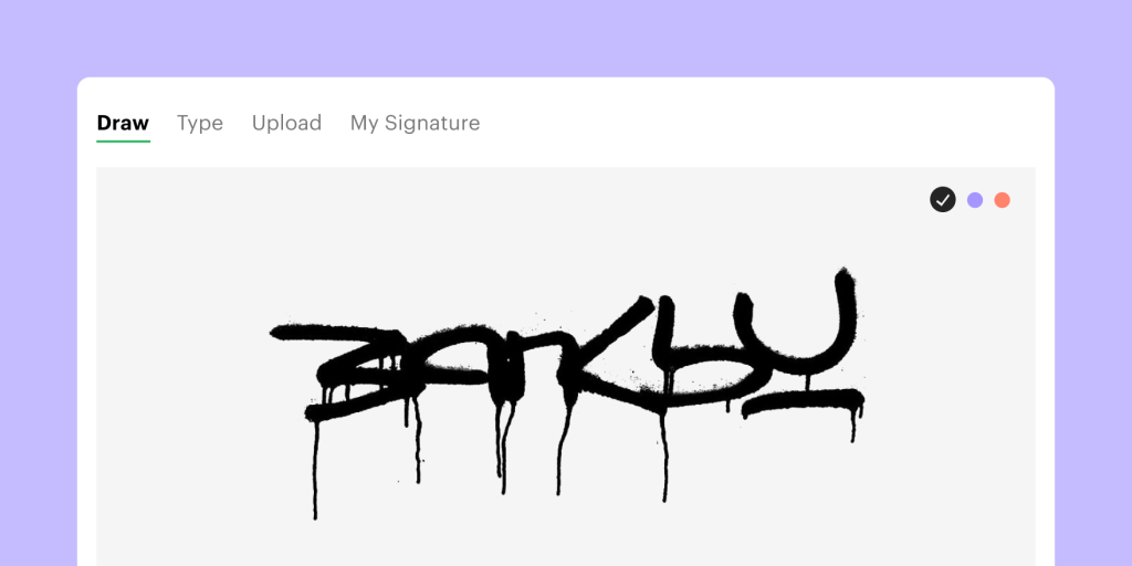 Banksy signature