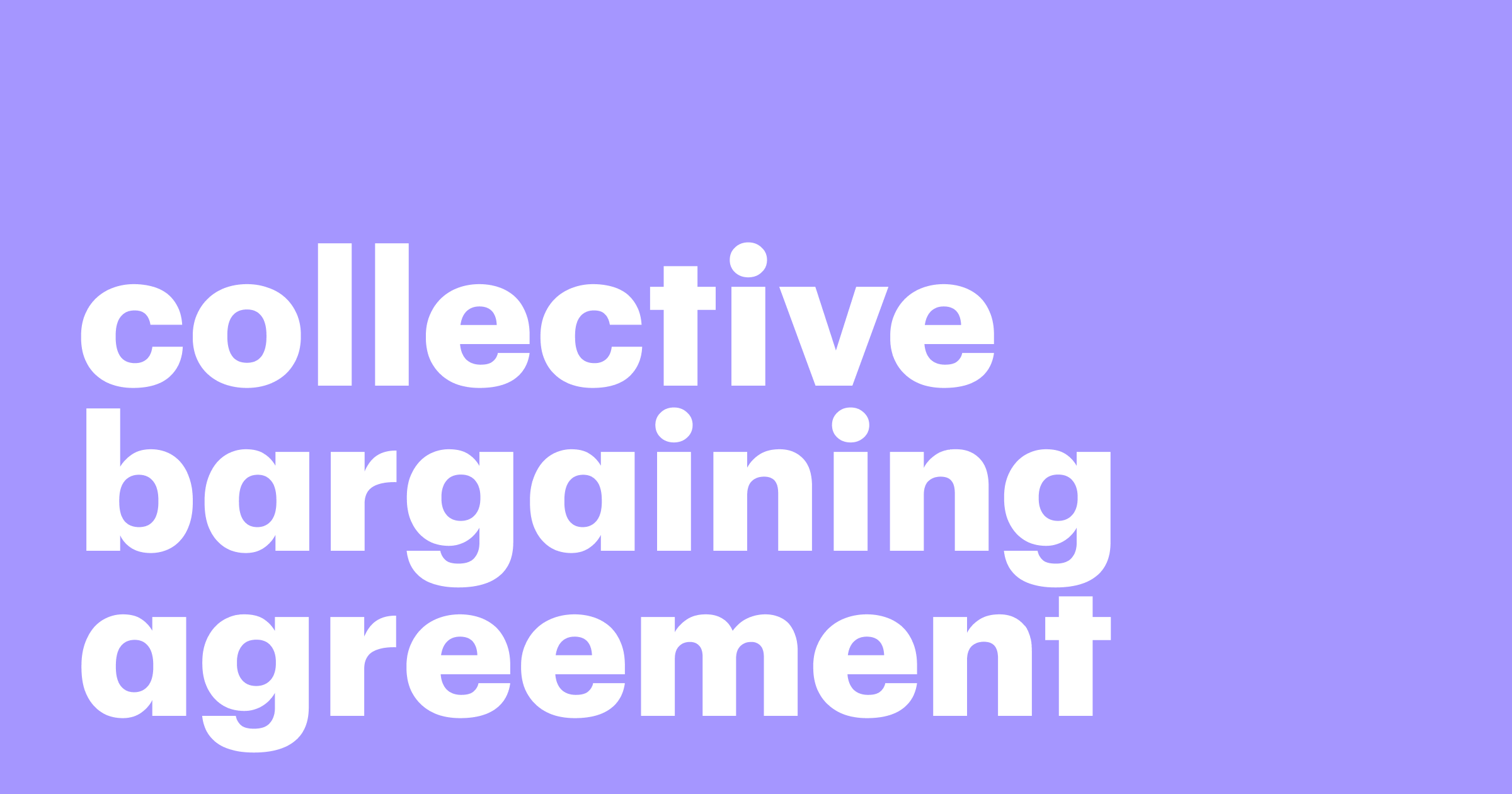 ec collective agreement travel