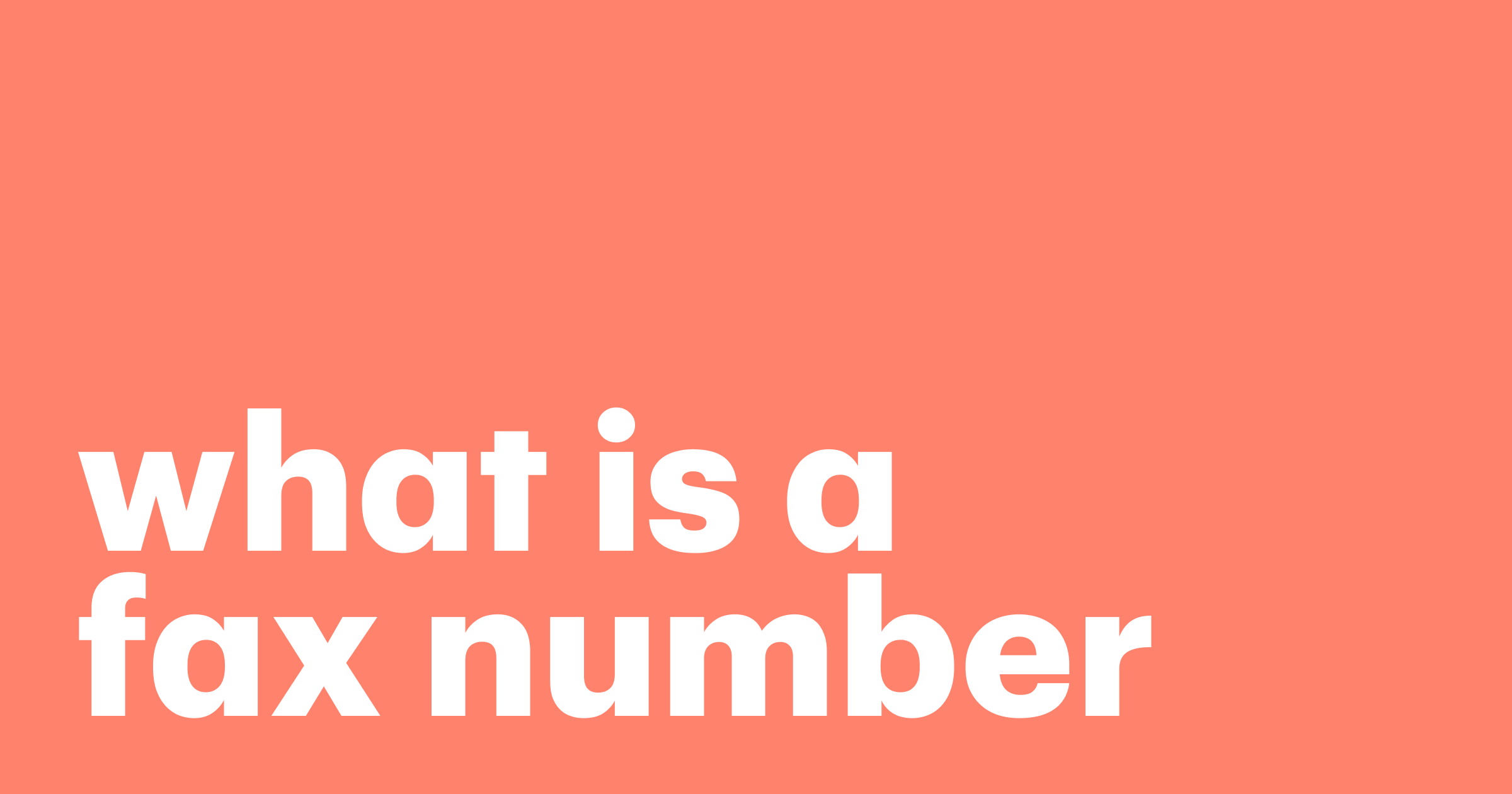 What Is A Fax Number Everything You Need To Know Pandadoc