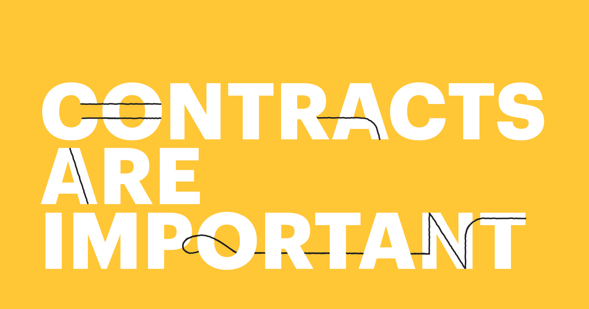 Why contracts are important and what is their purpose?