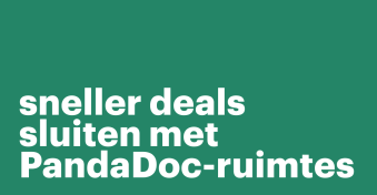 We presenteren Ruimtes, een samenwerkingshub die deals sluiten sneller en eenvoudiger maakt.