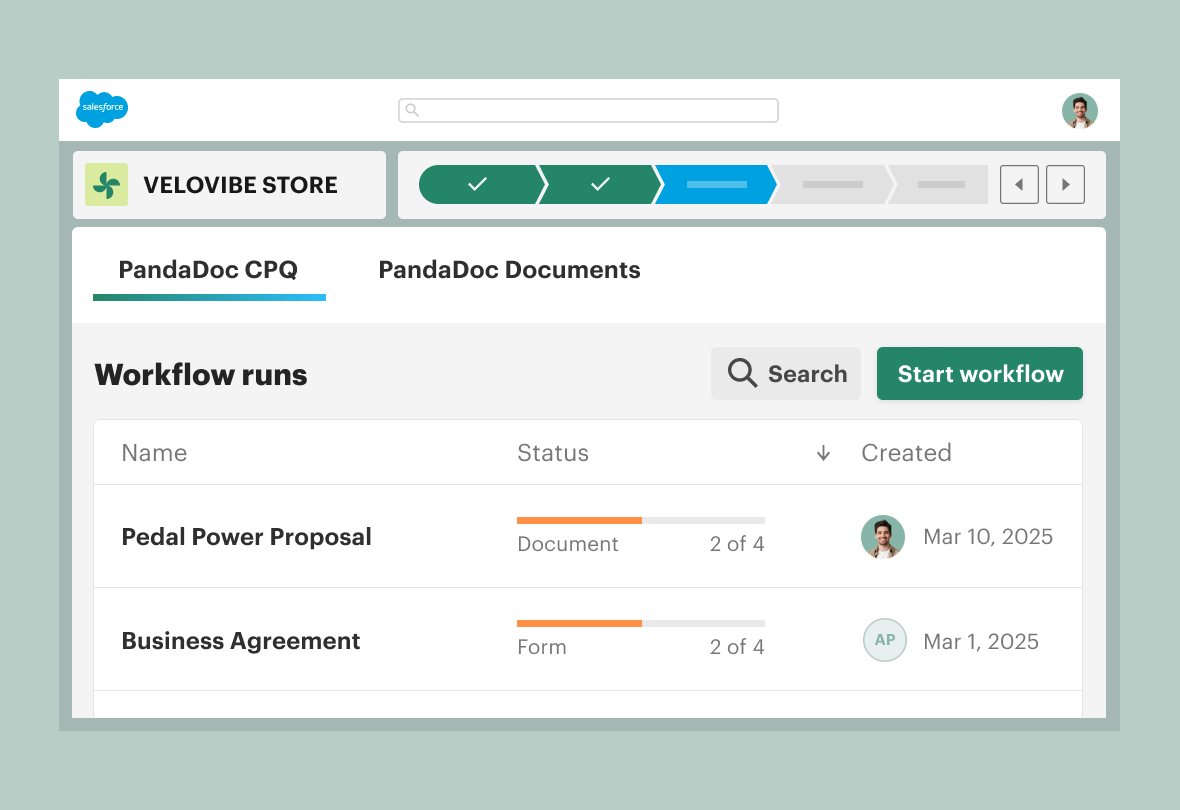 Feature Salesforce CPQ Workflow Salesforce Workflow Poster