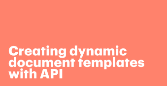 Creating dynamic document templates that adapt to every deal or workflow