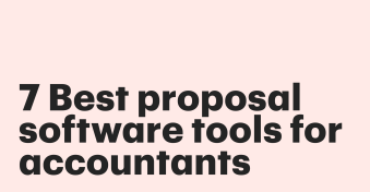 7 Best proposal software tools for accountants