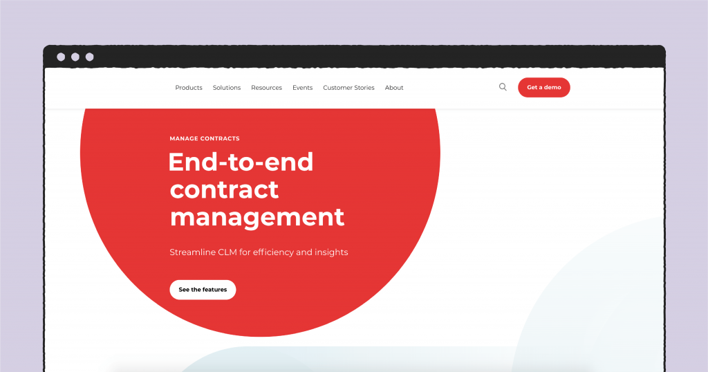 Conga contract management