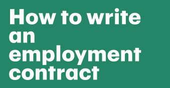 How to write an employment contract: 7 things you need to include